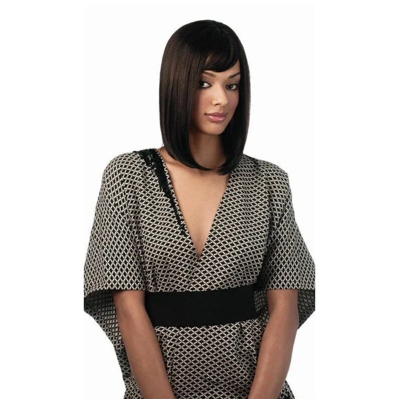 Sleek Fashion Synthetic Hair Crystal Wig With Free Wig Cap Free UK Postage