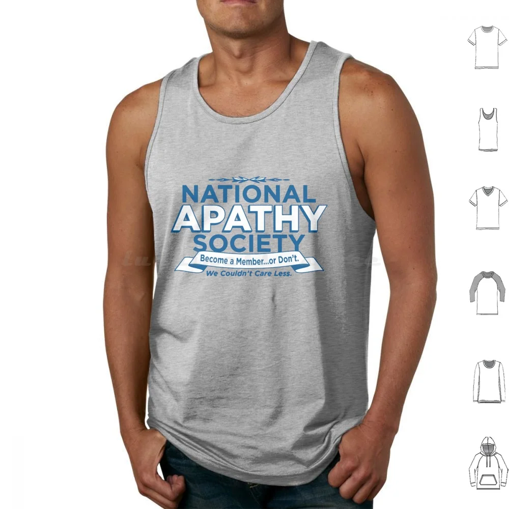 National Apathy Society Regatas Colete Sem Mangas National Apathy Society Apathy Society National Apathy Society