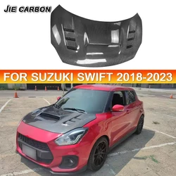 For Suzuki SWIFT Sport ZC33S 2018-2024 Carbon Fiber Front Hood Cover Vents Cooling Hood Kit Car Exterior Modification Upgrade