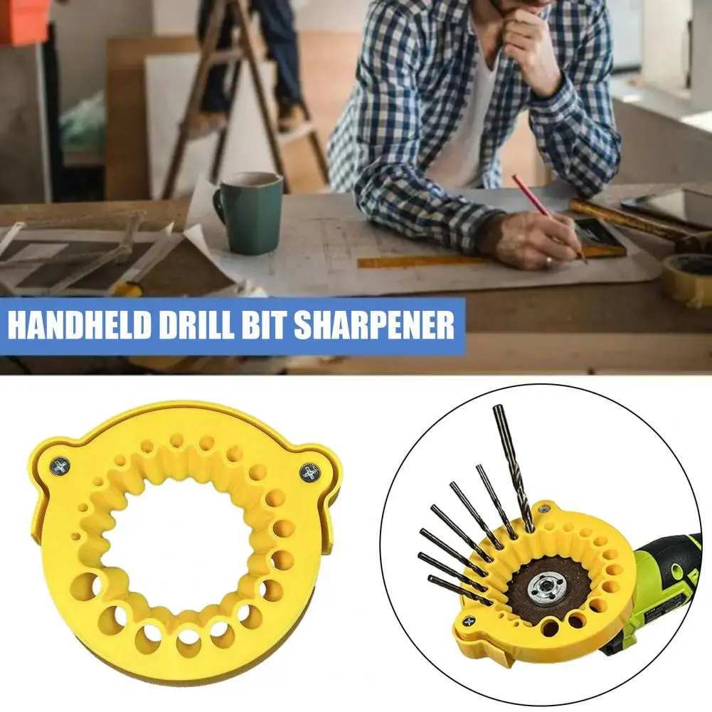 Drill Grinder Attachment Universal Handheld Drill Bit Sharpener Attachment for Precision Power Tools Easy to Use for Sharpening