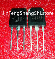 4PCS   2PCS 2SA1104 + 2PCS 2SC2579  A1104 + C2579  TO-3P