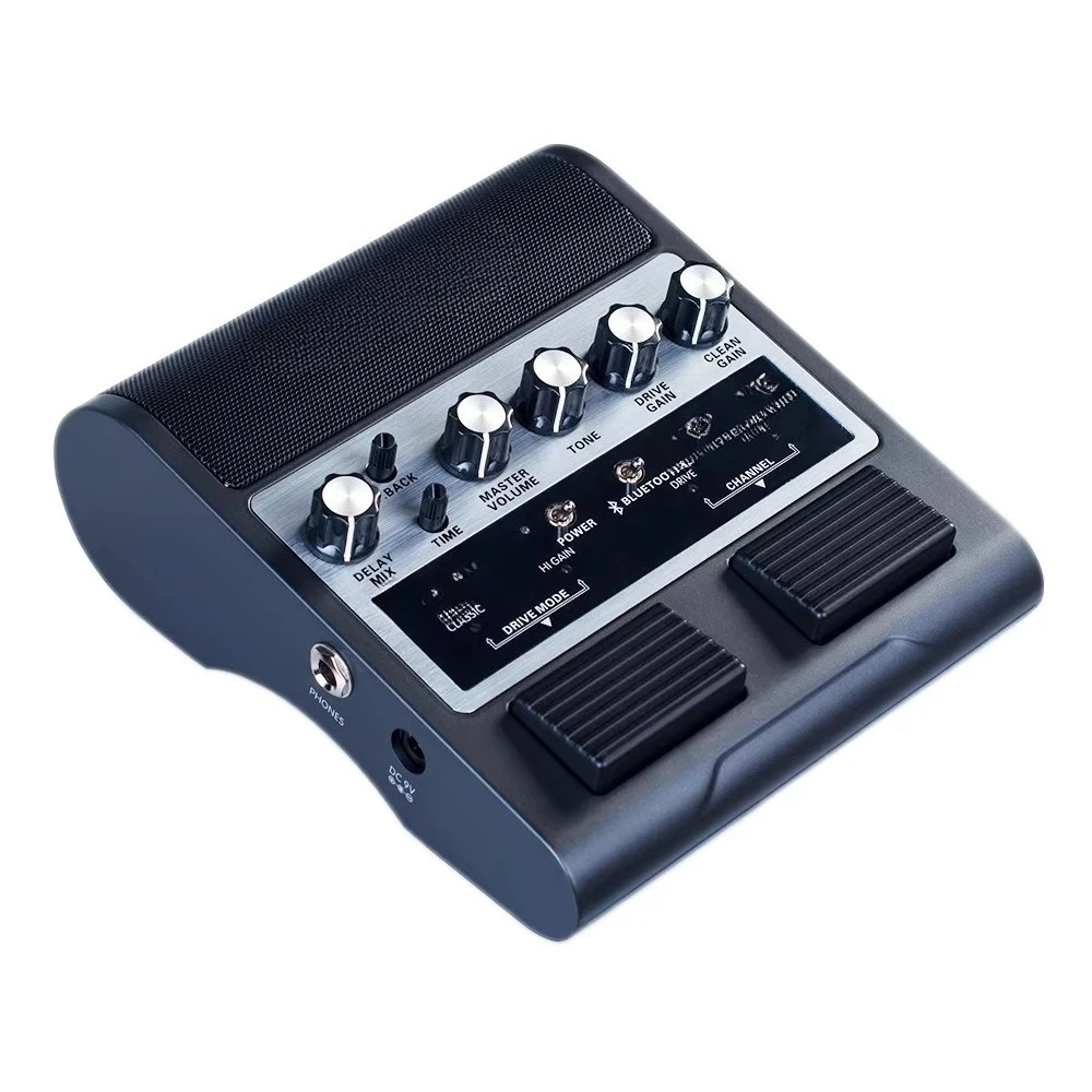 JAM BUDDY Dual Channel Guitar Amplifier Floorstanding Delay Guitar Pedal Built-in Recharge   le Battery  Function