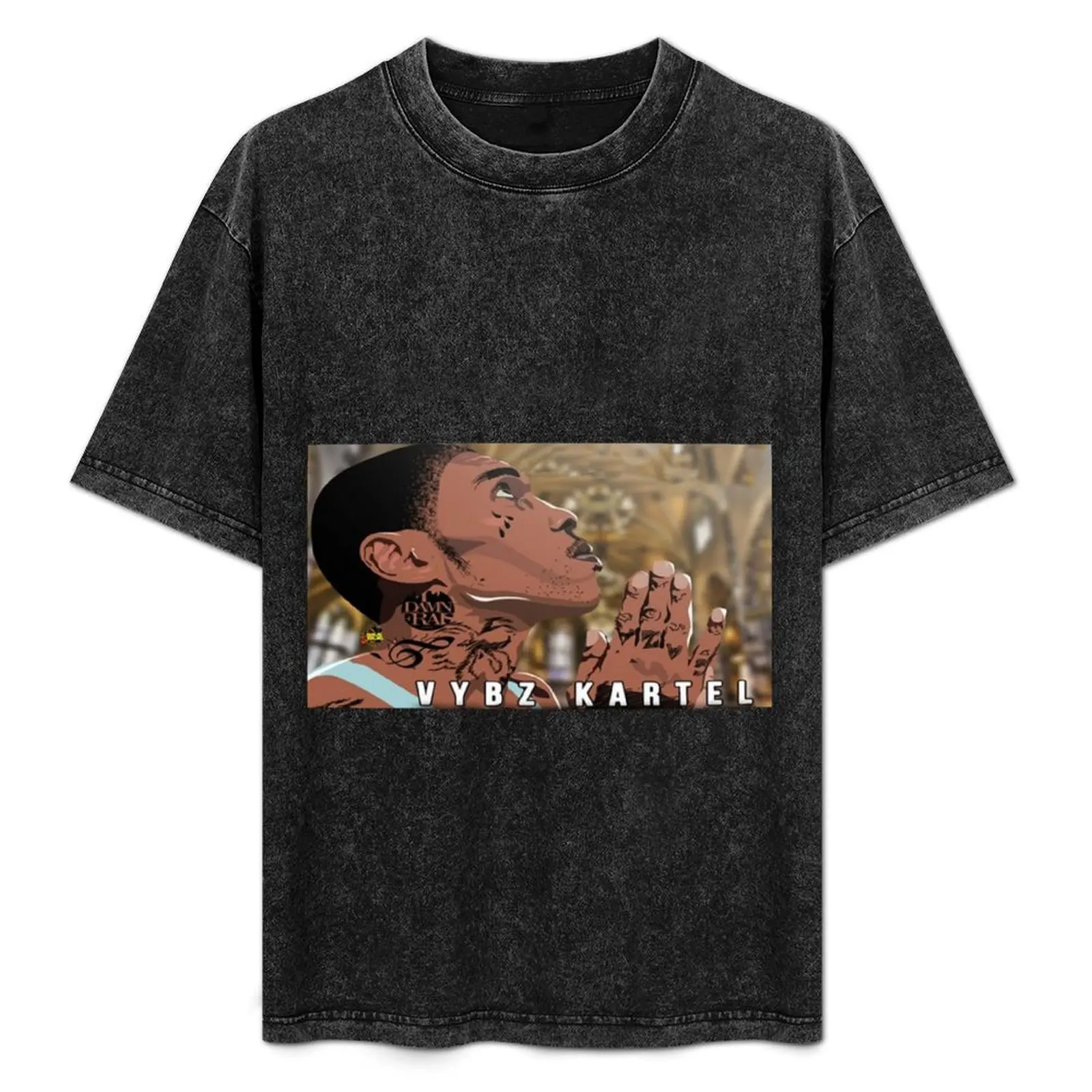 

jamaica artist vybz kartel T-Shirt Mechanic Work Tee Shirt