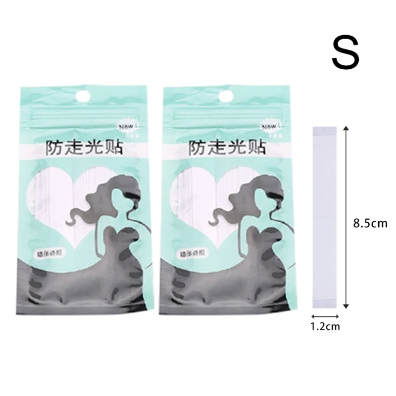 Invisible Double Sided Tape for Clothes to Skin Low-cut Clothes Waterproof Self Adhesive Tape Lady Dress Body Tape 2Pack