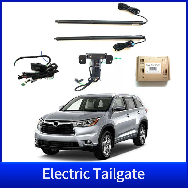 Power Tailgate For Toyota Highlander 2009-2015  Electric Tail Gate Lift Car Trunk Auto Open Close Gate Kit Lids