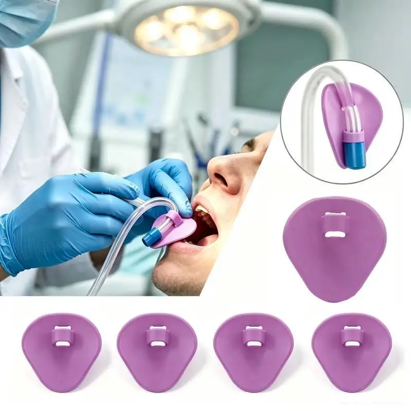 1 Piece 10 Pieces 50 Pieces Autoclavable Dental Suction Tube Holder Oral Care Tool Saliva Outlet Hve Tube Locator
