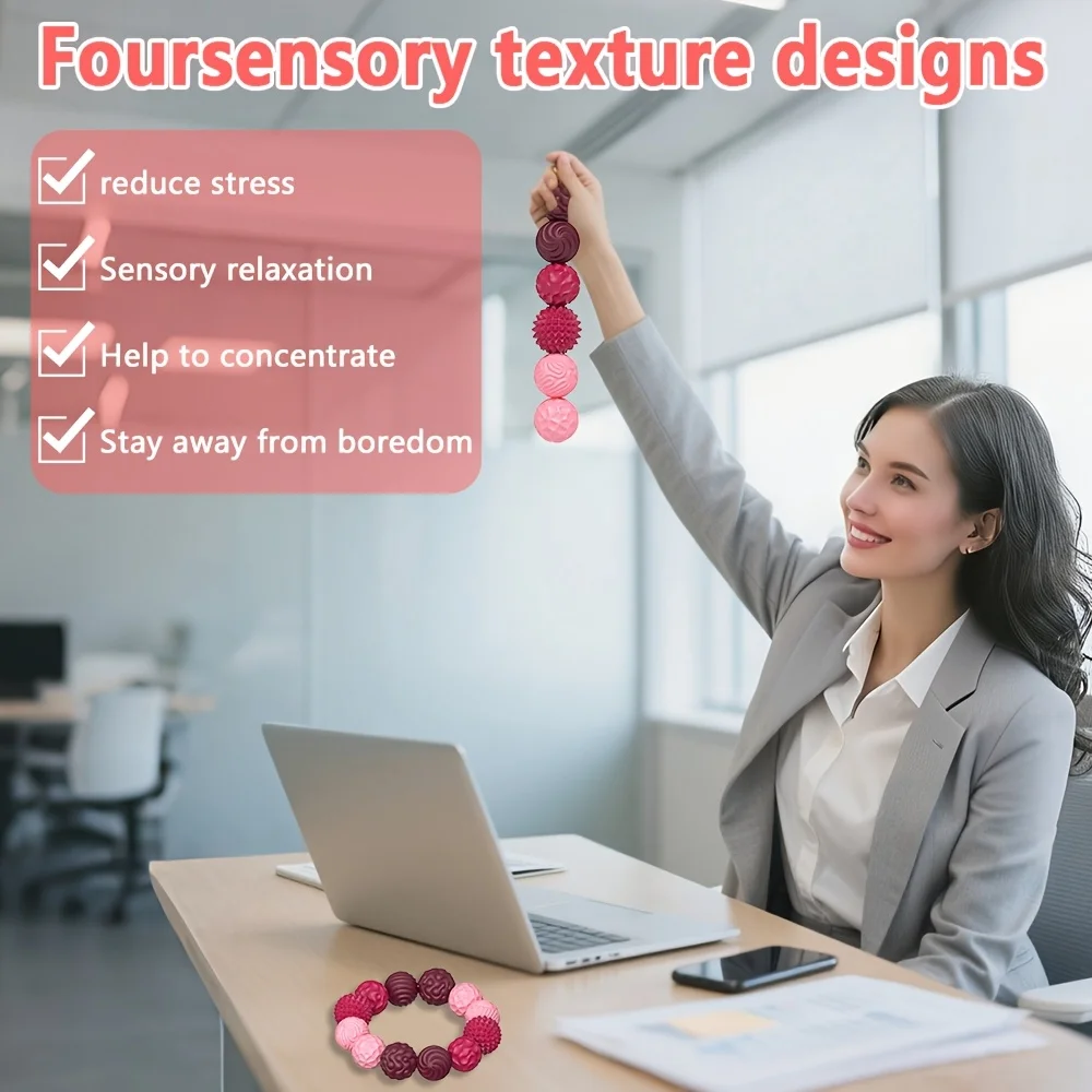 Boules magnétiques Fidget Toy, EDC Anti-Stress Relief Toy Antistress Anxiété Aimant sensoriel Fidgeting pour enfants adultes Autisme TDAH Cadeau