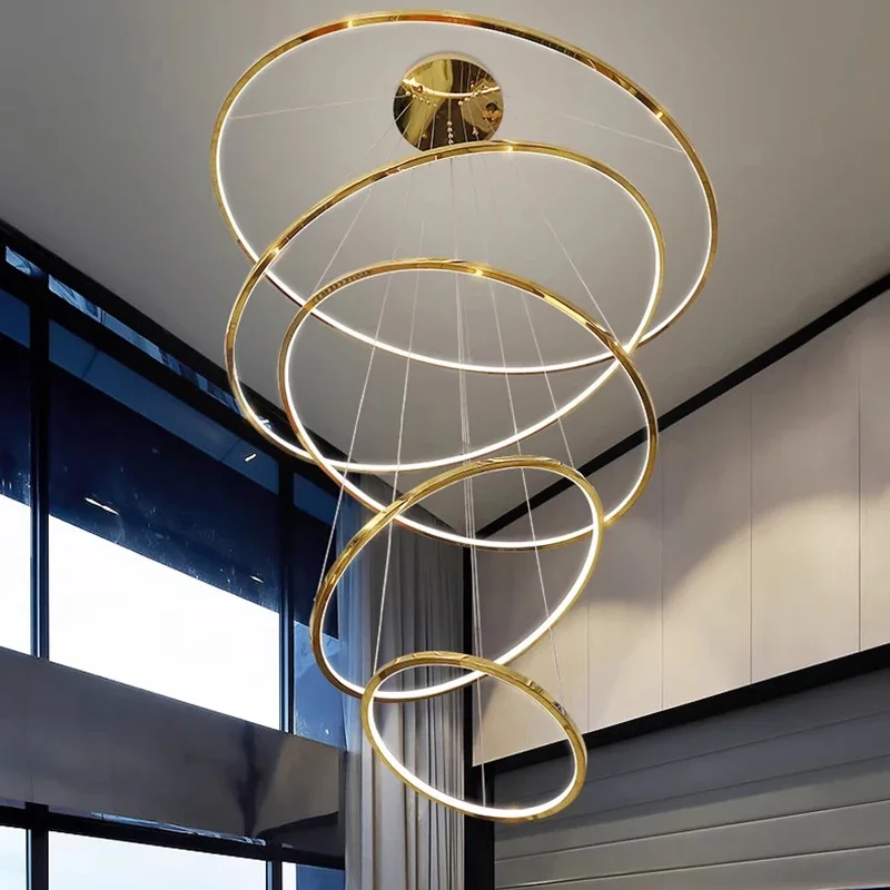 ديكور المنزل الاسكندنافي، ثريا الدرج، أضواء قلادة لغرفة المعيشة وغرفة النوم وغرفة الطعام، ضوء السقف، الإضاءة الداخلية