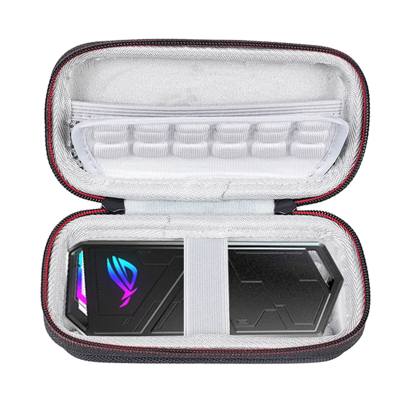 Newest Hard EVA Travel Carrying Case Bag for ASUS ROG STRIX Arion Aluminum Alloy M.2 NVMe SSD External Portable Enclosure Case