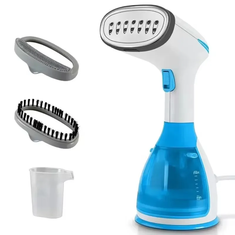 المنزل المحمولة العمودي التلقائي مكوّاة عالية الطاقة الملابس مكاوي البخار آلة تنظيف الملابس بالبخار مع رأسين للفرشاة #4