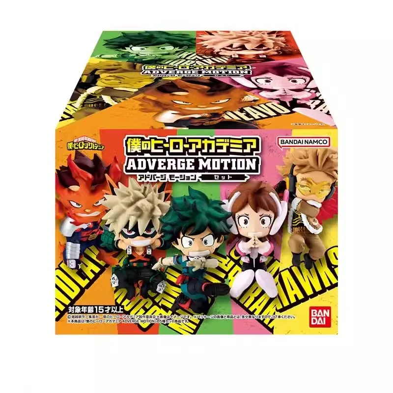 CANDY TOY Bandai Original My Hero Academia Anime Figure Midoriya Izuku Kids Toys Collectible Model Gift Home Interior Ornaments