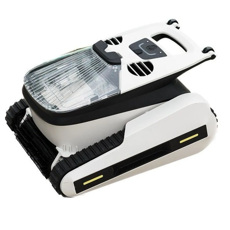 Cordless Robotic Pool Cleaner Automatic Wall Climbing Underwater Vacuum For Swimming Pool