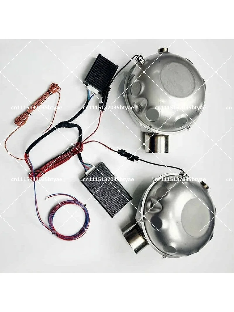 Universal Electric Exhaust Sound Booster Pro, 8 Selectable Engine Sounds, Active Exhaust Speaker System for Most Cars