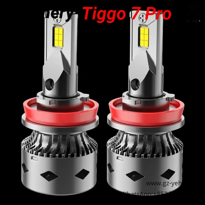 For Chery Tiggo 7 Pro 2021 2023 Front Headlight Bulb Modified LED Lamp Strong Light Automobiles Parts Accesorios Para Auto Tools