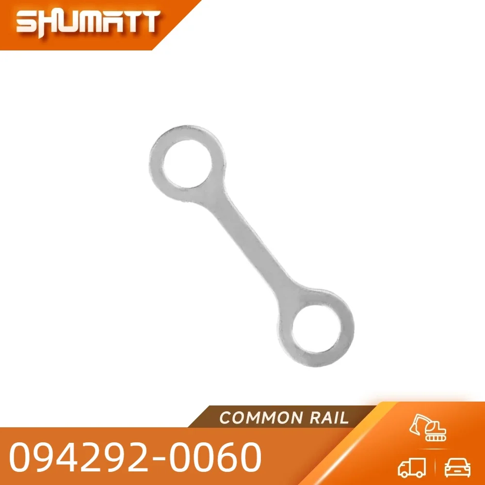 100PCS China Made New High Quality 094292-0060 Fuel Injector Dual-Port Leak-Off Pipe Gasket Aluminum 6mm Inner Diameter