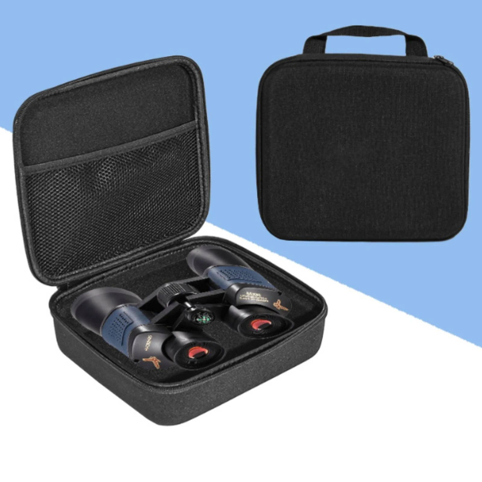 Binocular Case Safeguarding Hardhard-Shell Container Travel-Friendly Compact for Travelers, Outdoor Trips