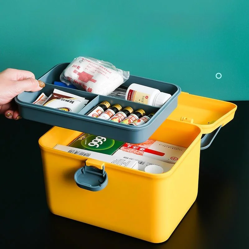Verdikte medische noodpakket opbergdoos Outdoor Student Kleine Doctor Der Sle Medicijndoos Home Storage Organizer