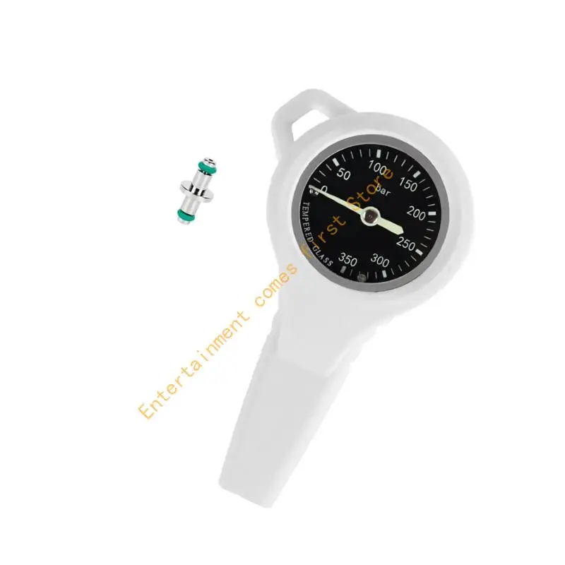 مقياس ضغط غاطس مضيء مع إكسسوارات الغوص عالية الضغط 55 كيلومتر #4