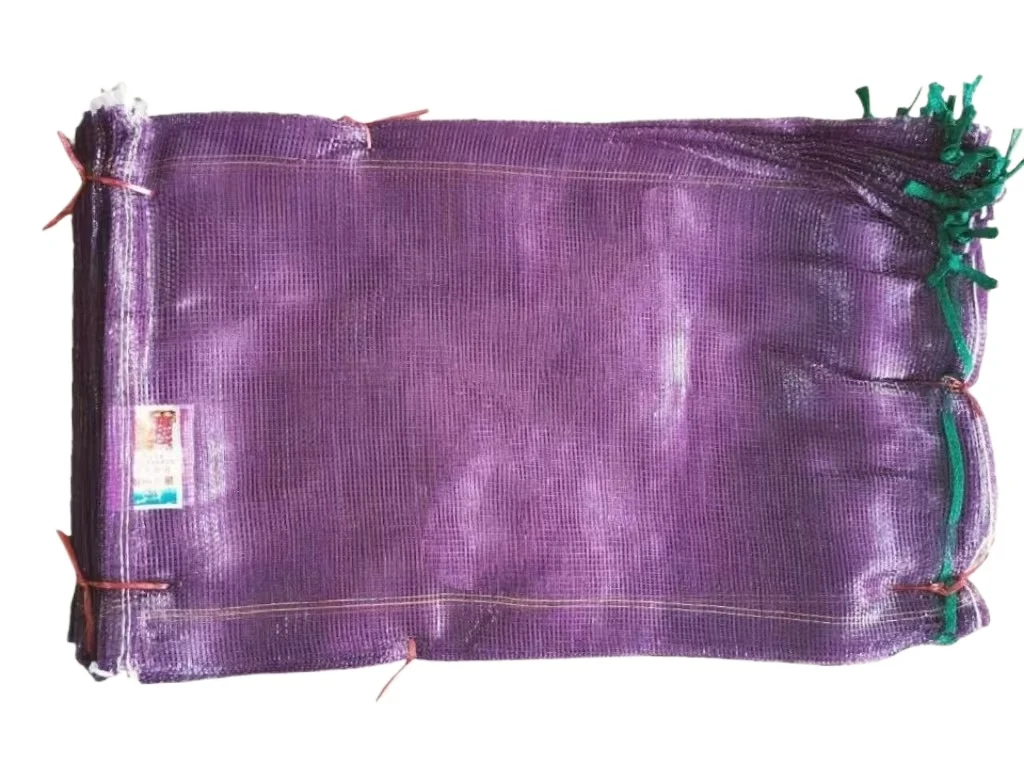 إنتاج الشركة المصنعة لعام 2025 أكياس شبكية محبوكة من البولي إيثيلين قابلة لإعادة التدوير لتعبئة أكياس شبكية للبطاطس وحقيبة الفواكه والخضروات