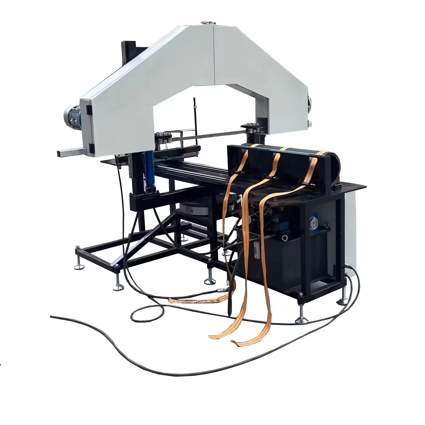 

Haisha Factory New White Color HSM315 Multi Angle Band Saw Machine HDPE Welding Machine Heating Function CE ISO Certified 380V