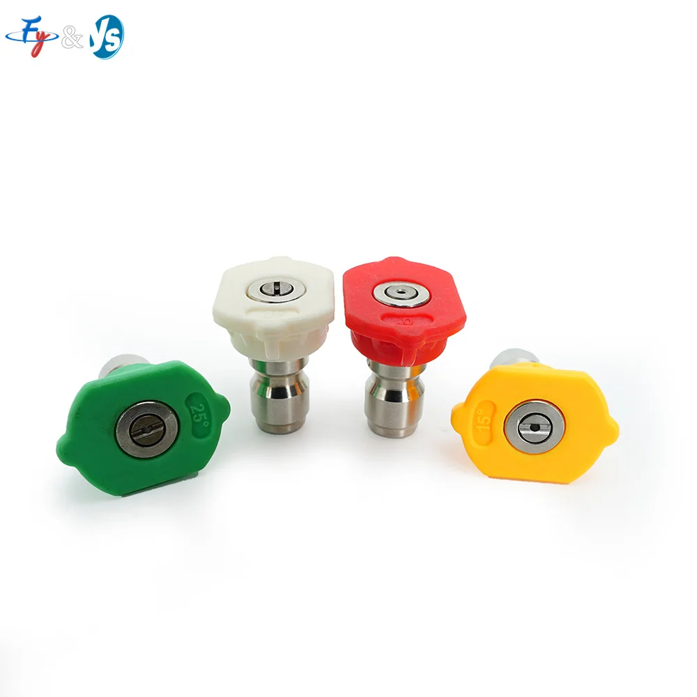 High-pressure Washer Spray Nozzle Car Washing Machine Water Gun Head Washer Accessories 1/4