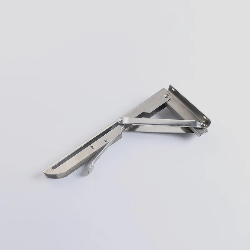 Stainless Steel Support Bracket Hardware Iron Storage Racks Folding Frame Tripod Thickened Furniture