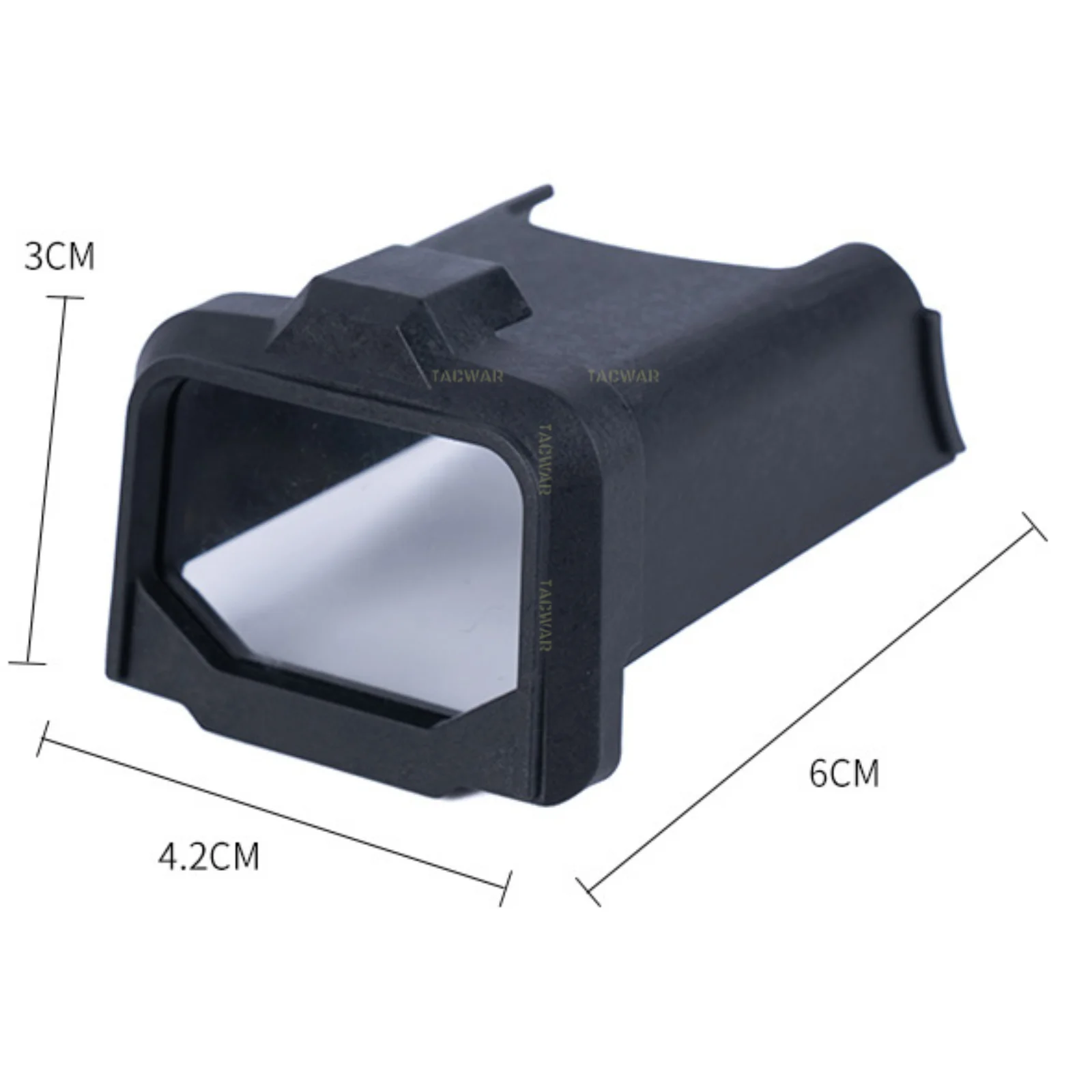 Tactical Optical Scope Protective Cover with Lens / Mesh for Hunting EOTECH 558 2.0 3.0 Red Dot Sight Reflex Scope Protection