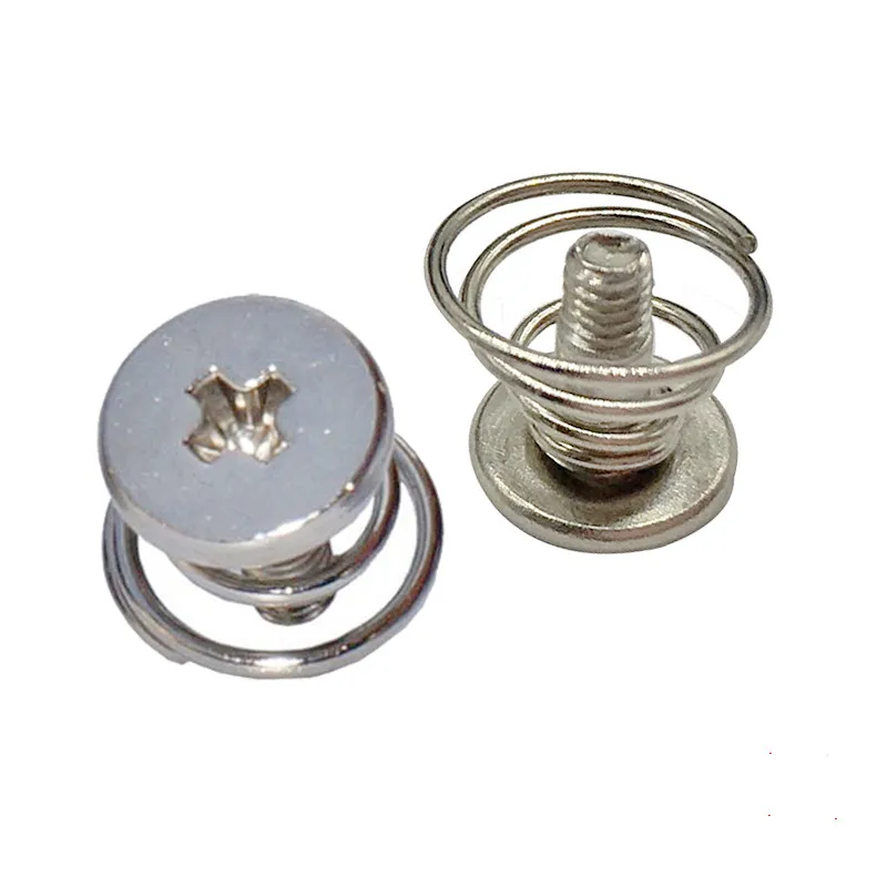 20pcs Nickel Plated M2 M2.5 Springs Graphics Card Screw For CPU Mainboard Radiator Fixing Bolts DIY Step Screws