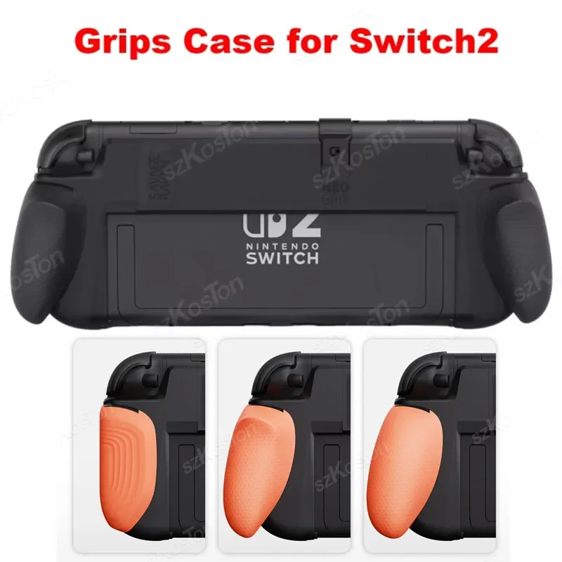 NeoGrip with Replaceable Ergonomic Grip Protective Case for Switch 2 Games Console Hard Shell Grips for Switch2 Accessories