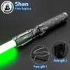TXQ ライトセーバー高品質シャンレプリカ金属柄ヘビーデュエル RGB ネオピクセル Proffie 剣変色コスプレギフト FOC 1