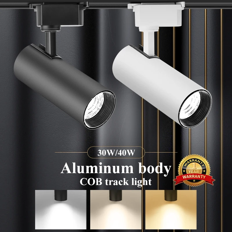 Neues LED-Schienen lichtset 165-265v 40w Spot LED-Schienen decken leuchte Scheinwerfer Leuchte für Küche Wohnzimmer Laden