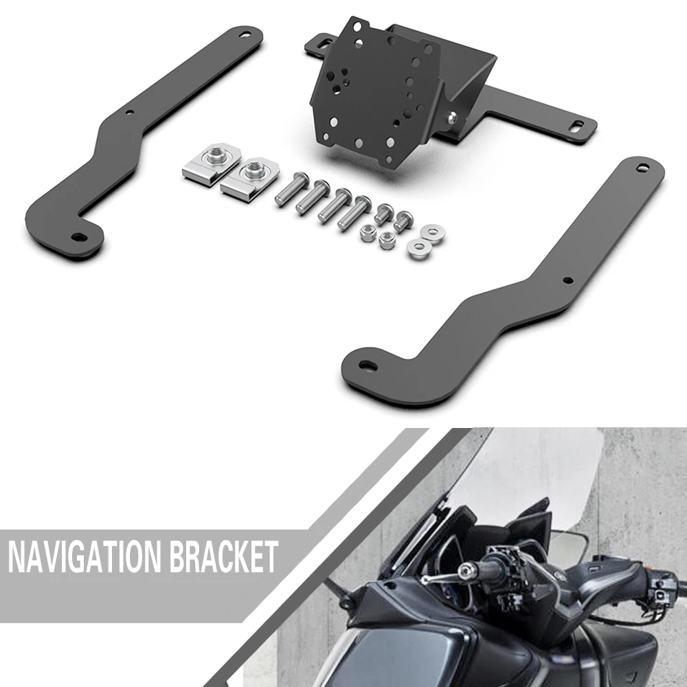 

For Yamaha Tmax 560 T-MAX tmax 2022-2023-2024-2025 Motorcycles GPS Smart Phone Navigation Mount Mounting Bracket Adapter Holder