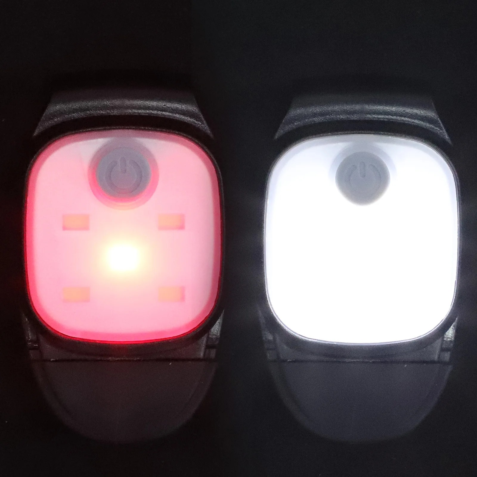 

2pcs Rechargeable Led Running Light Night Running Camping Fishing Emergency Outdoor Portable Clip-On Waterproof Lamp