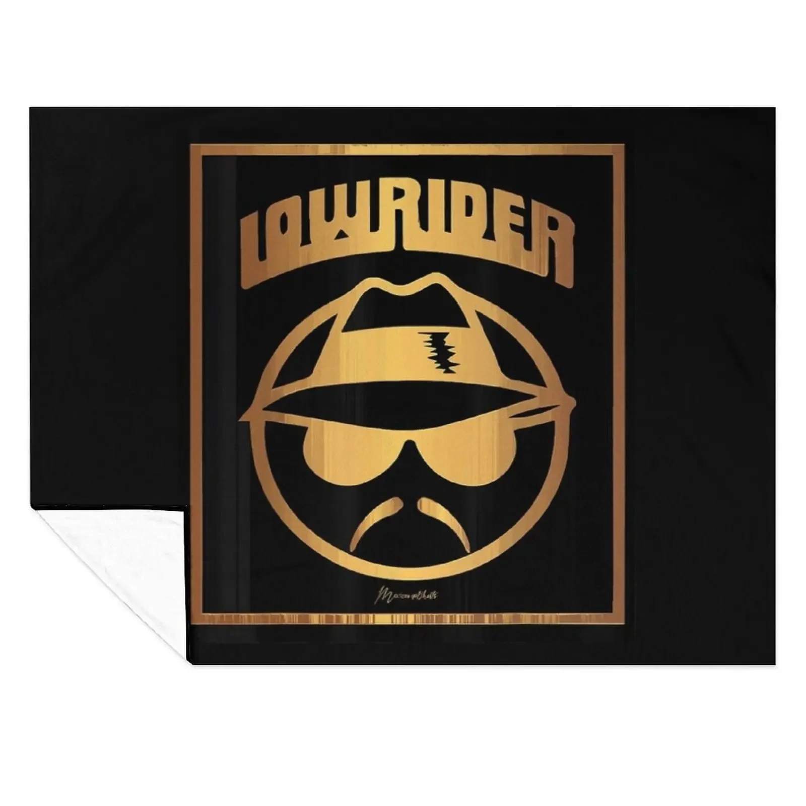 

LOWRIDER GOLD T SHIRT Throw Blanket Multi-Purpose Vintage heavy to sleep Tourist Blankets