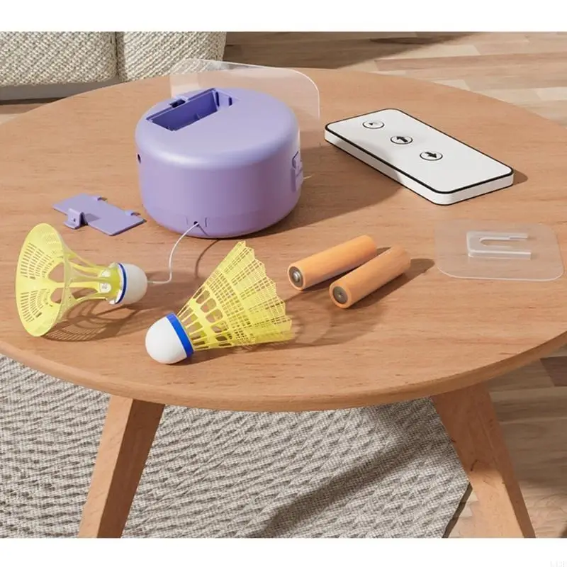 جهاز التحكم عن بعد لتدريب كرة الريشة، أداة تدريب كرة الريشة المحمولة، أداة تدريب احترافية لتنس الريشة #4