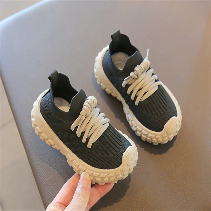 Sneakers Children\'s Lightweight Children Boys Girls Casual Shoes Soft Bottom Breathable Boys Girls Kids Sports Student Running