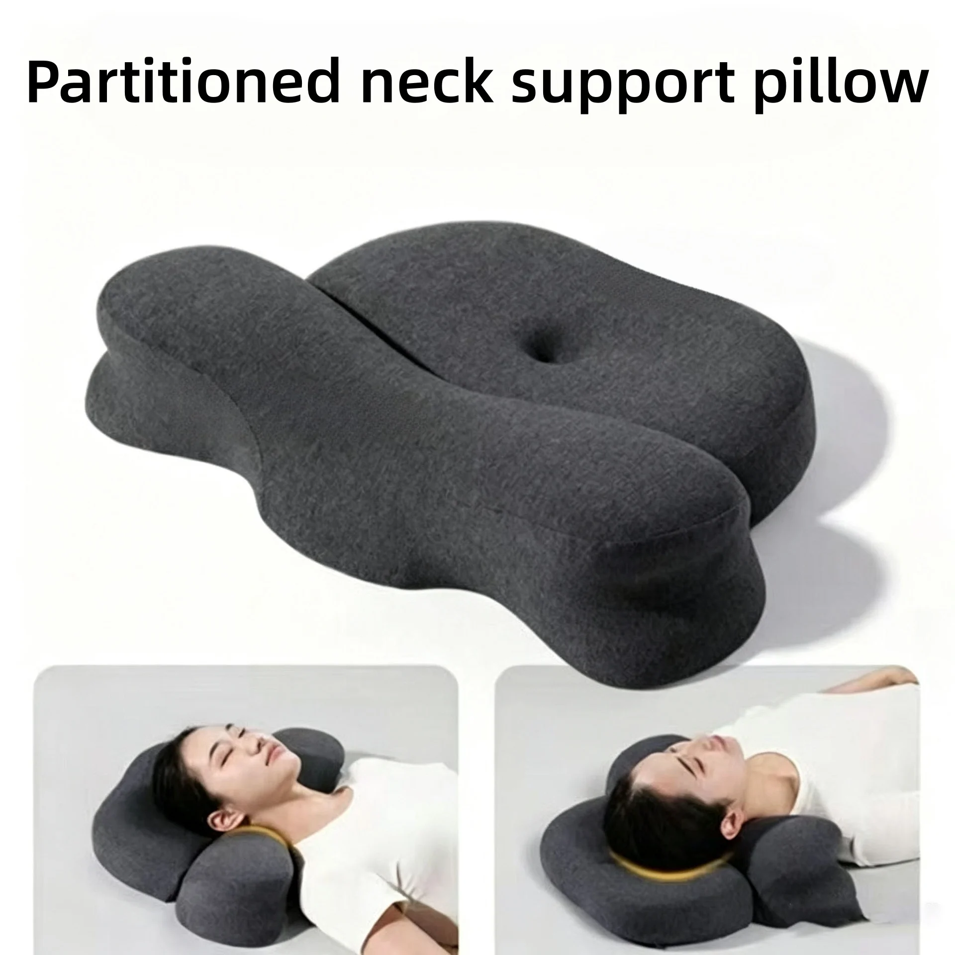 Ergonomic Memory Foam Cervical Pillow for Neck And Shoulder Support Comfortable Home Sleep Aid Pillow