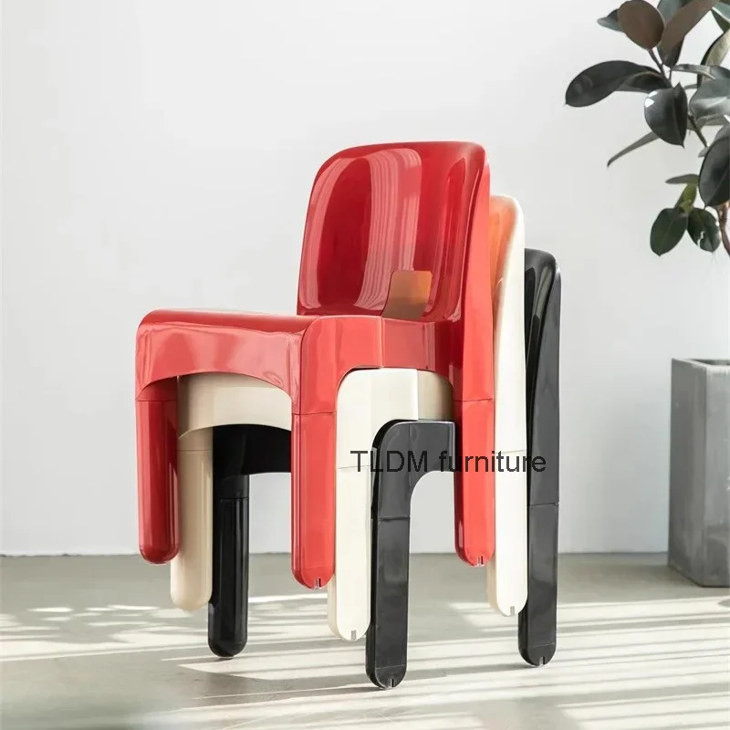 

Modern Comfortable Dining Chairs Plastic Luxury Nordic Beautiful Dining Chairs Trendy Kitchen Cadeiras De Jantar Furniture