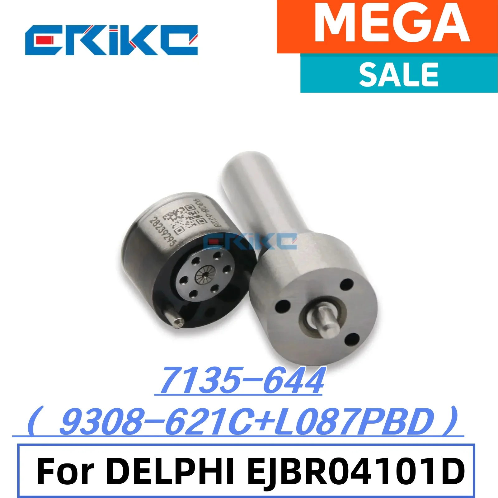 

EJBR01701Z EJBR04101D Injector Repair Kit 7135-644 Nozzle L087PRD L087PBD Valve 9308-621C for EJBR02101Z EJBR01401Z EJBR01201Z