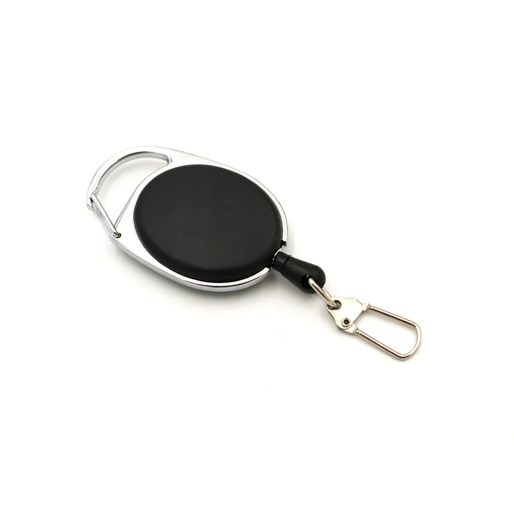 3Pcs Fishing Zinger Retractor Tools Holder Extractor Stopper Keeper Tether Retractable Reel Badge Holder Fishing Accessories
