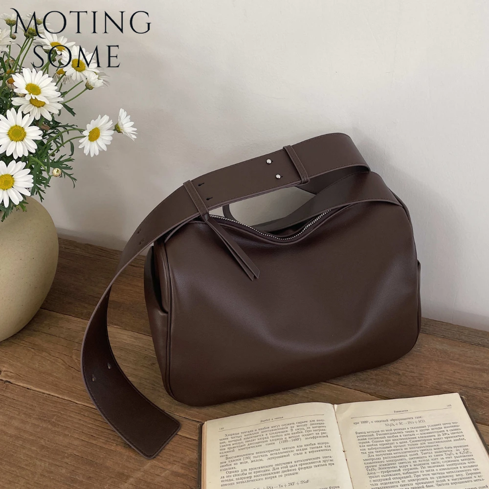 

Сумка-кроссбоди MOTINGSOME, новинка весенней коллекции, из натуральной кожи, дизайнерская, роскошная, элегантная, в форме подушки.