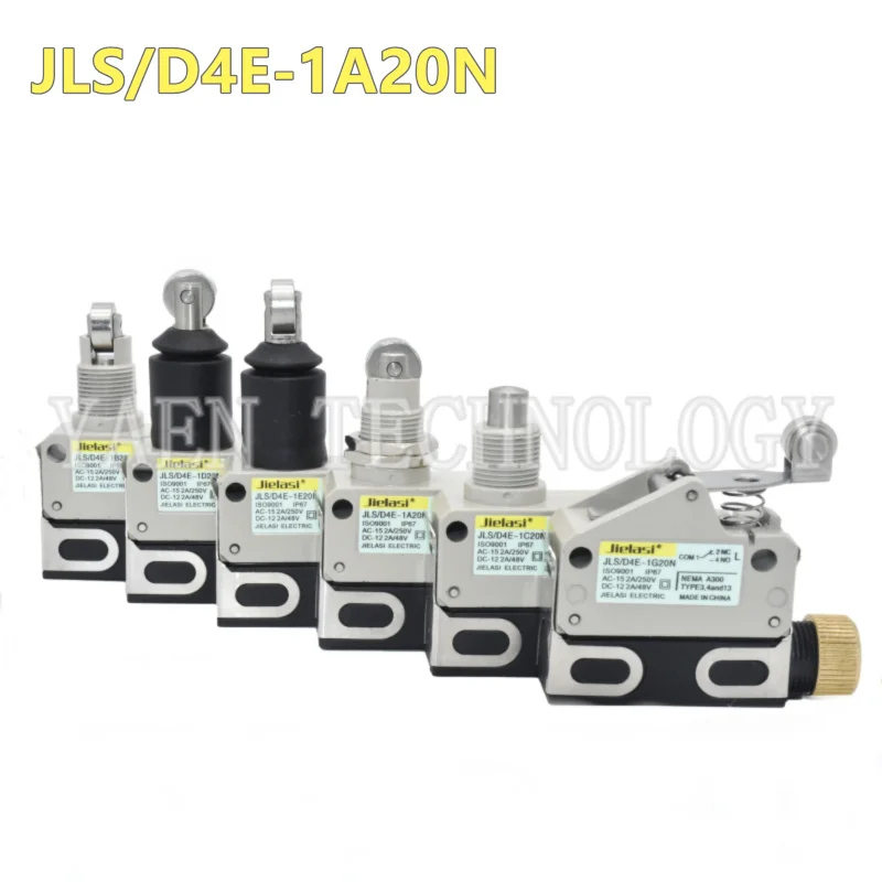 Small enclosed limit switch JLS/D4E-1A20N JLS/D4E-1B20N JLS/D4E-1C20N JLS/D4E-1D20N JLS/D4E-1E20N JLS/D4E-1G20N JLS/D4E-1A21N