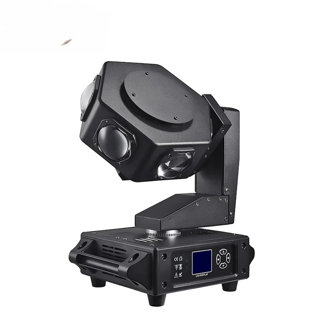 

6 40W flying fire meteor hot wheel LED moving head beam of light flying saucer rotating light bar stage light