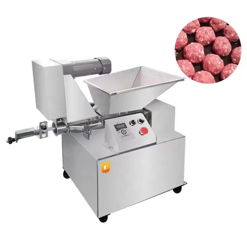 

QDMECH Industrial Divider Rounder Automatic Bread Soft Pretzels Bites Making Machine Moon Cake Cookie Dough Extruder