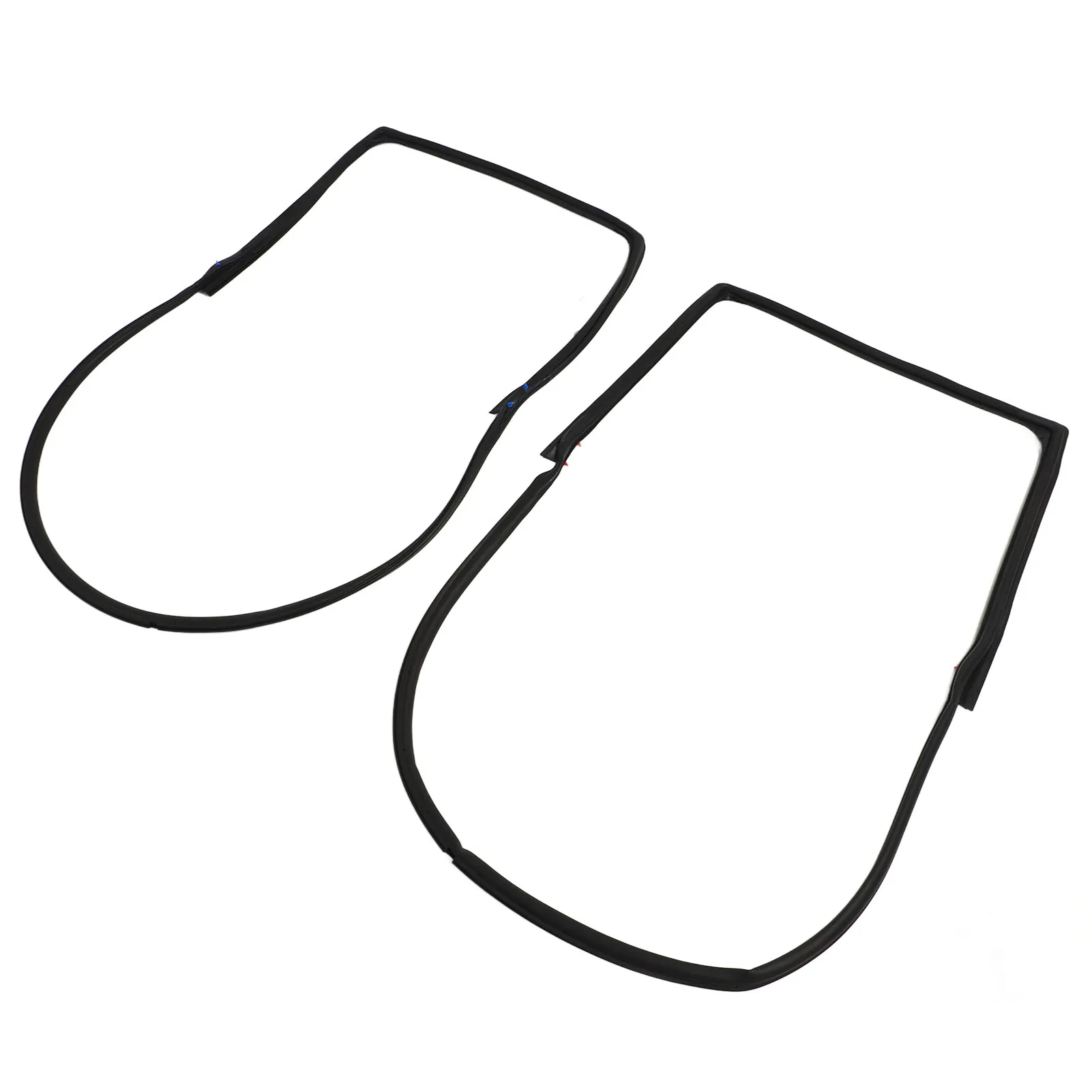 

2PCS Durable Waterproof Windproof Front Door Weatherstrip Seal Rubber 55395274AW for Jeep Wrangler JK 2007-2018 - Easy