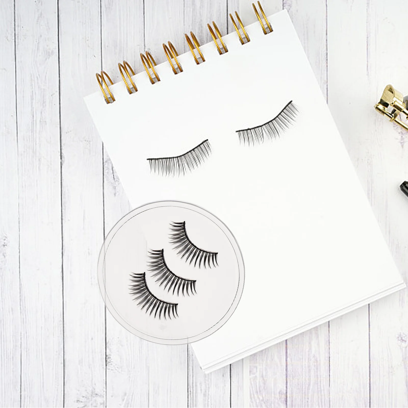 

4Pcs Eyelash Extension Pad Silicone Lash Holder Stand Forehead Sticker Lash Grafting Tray Eyelash Storage Tool