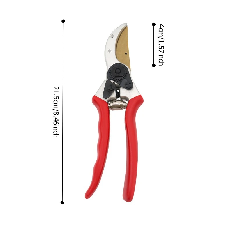 Horticultural Fruit Tree Pruning Shears - Japan SK5 Steel, Sharp & Two - Speed Labor - Saving | for Fruit Branch Trimming