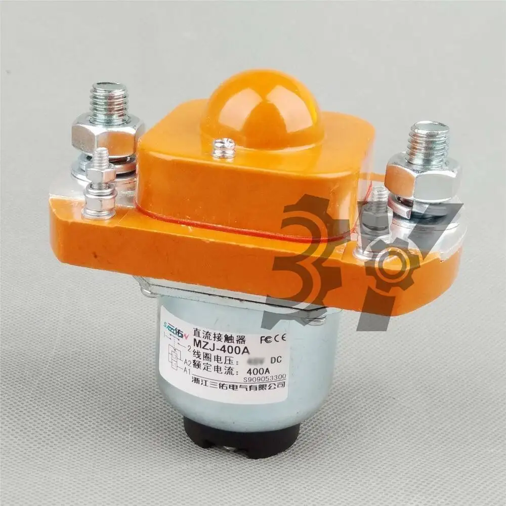 

New 72V 400A Main Contactor Solenoid MZJ-400A For Heavy Duty Cart