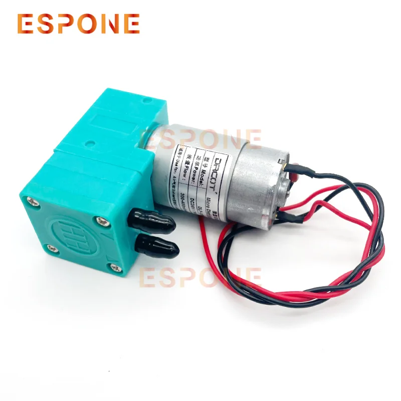 

ESPONE DC24V 7W Eco Solvent Printer Ink Pump - 300-400ml/min JCL Micro Diaphragm Pump For Inkjet Printer Plotter