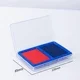 Deli 9864/9865 Square Stamp Ink Pad 85x135mm Stamp  Ink P Red Black Blue Colors Finance Stationery Ink